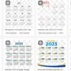 Kalender 2023 PNG HD, Download Gratis Super Lengkap JPG EXCEL PDF AI CDR, di Sini!