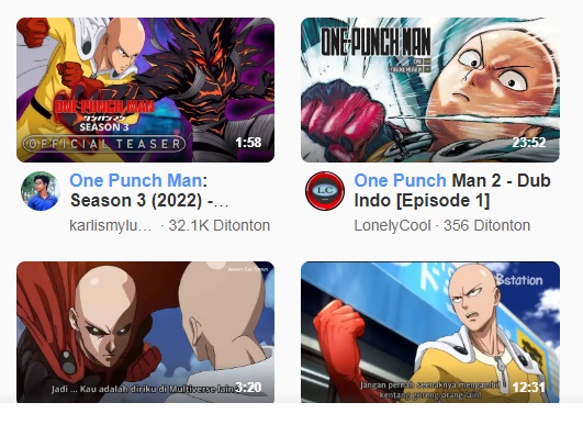 One Punch Man Season 3 Kapan Rilis? Cek di Sini untuk Informasi dan Jadwal Rilis Terbaru! (one punch man, capture via bilibiliTV,)