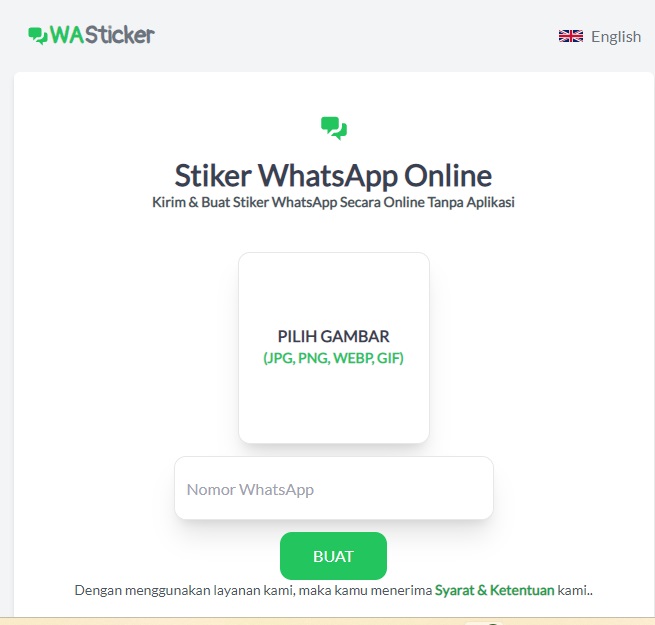 Free Link Stiker WA Lucu dan Bergerak, Buat Stiker secara Online, Mudah Bingits! (Ilsutrasi WA Srtiker, capture via StikerWA, JUNI)