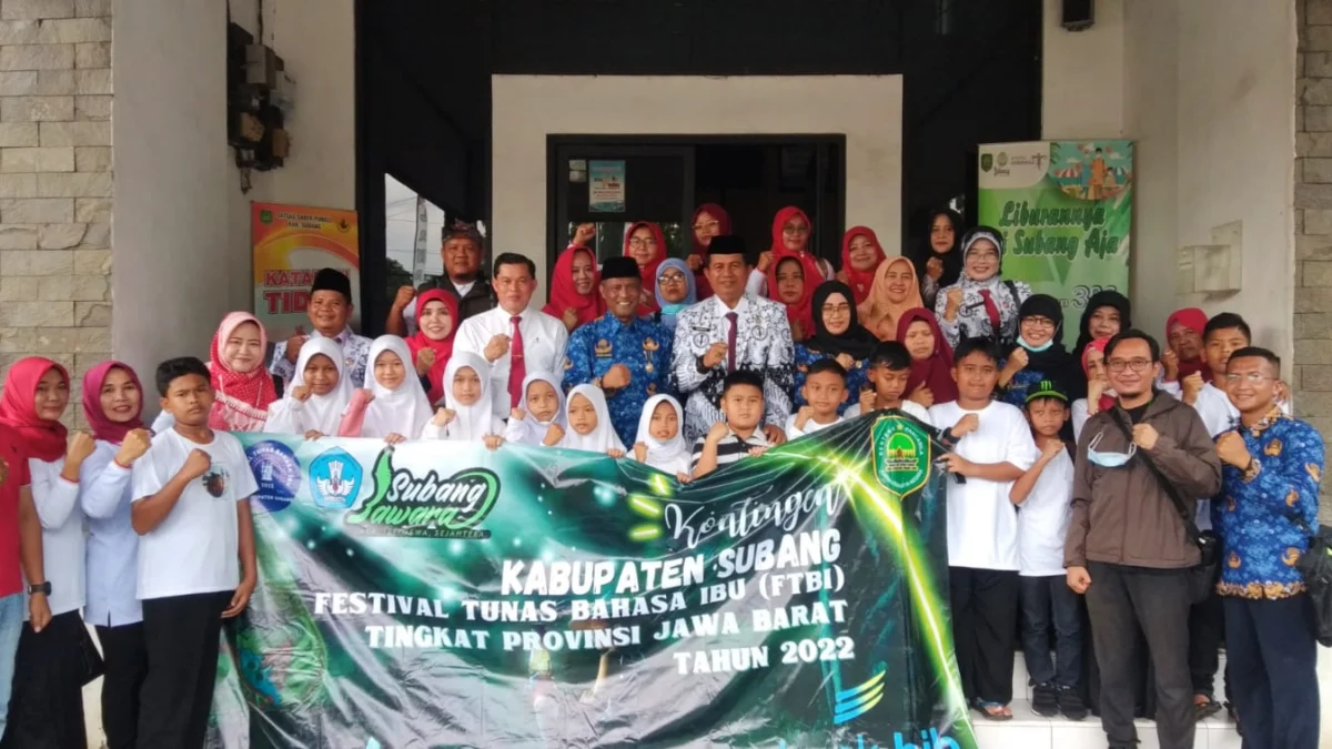 Siswa Subang Akan Wakili Pemprov Jabar dalam Festival Tunas Bahasa Ibu Tingkat Nasional