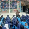 Kapolsek Pabuaran Ajak Pelajar SMPN 1 Pabuaran Jaga Kondusifitas 