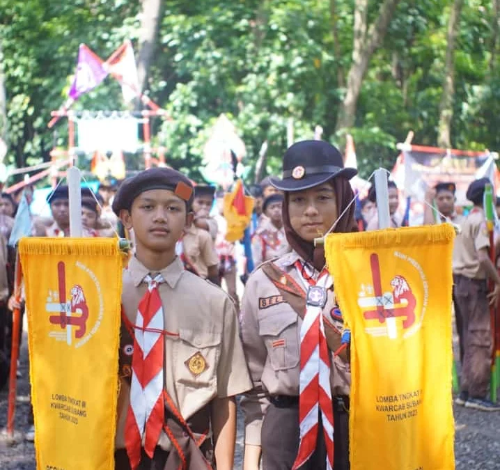 Lomba Pramuka Tingkat 3 Kwarcab Subang Sukses Digelar, Berikut Ini Data Regu yang Berhasil Juara 