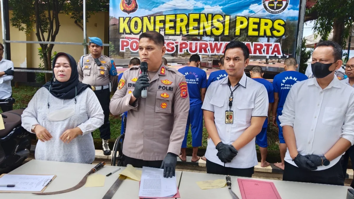 7 Anggota Geng Motor Pelaku Penganiayaan Berhasil Dibekuk Polisi