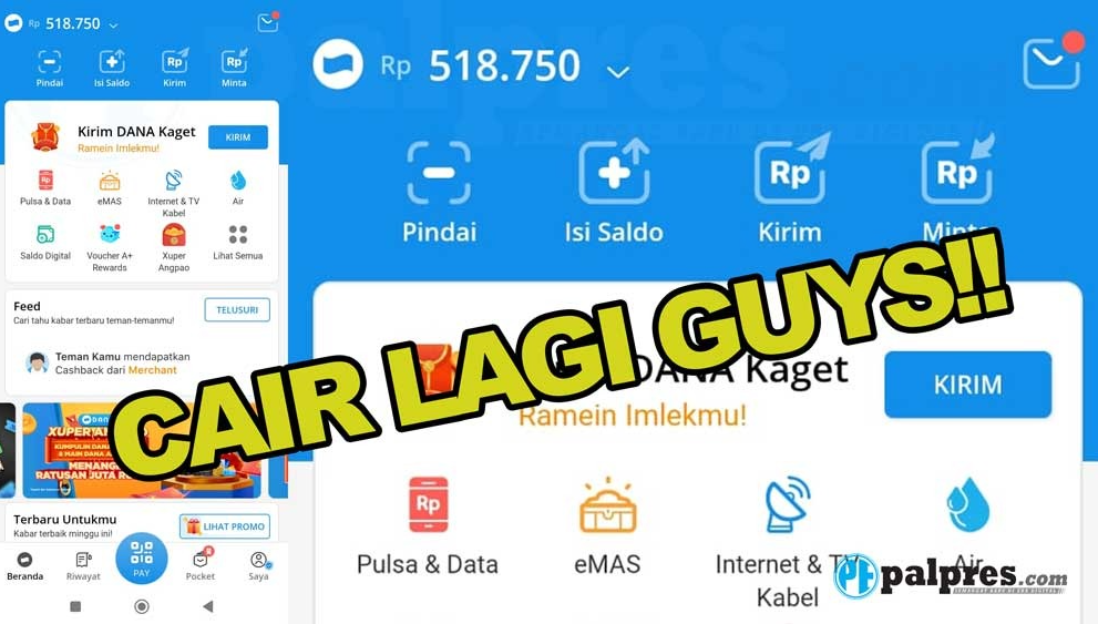 Ini Cara Pinjam Saldo Dana Tanpa KTP Tanpa Bunga, No Ribet!