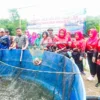 Budidaya Lele Bioflok, Kodim 0619 Purwakarta Buktikan BIOS 44 Percepat Panen Lele