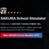 Download Sakura School Simulator PC, Lengkap Versi Terbaru dan Versi China, Klik Gratis di Sini (via bluestacks)