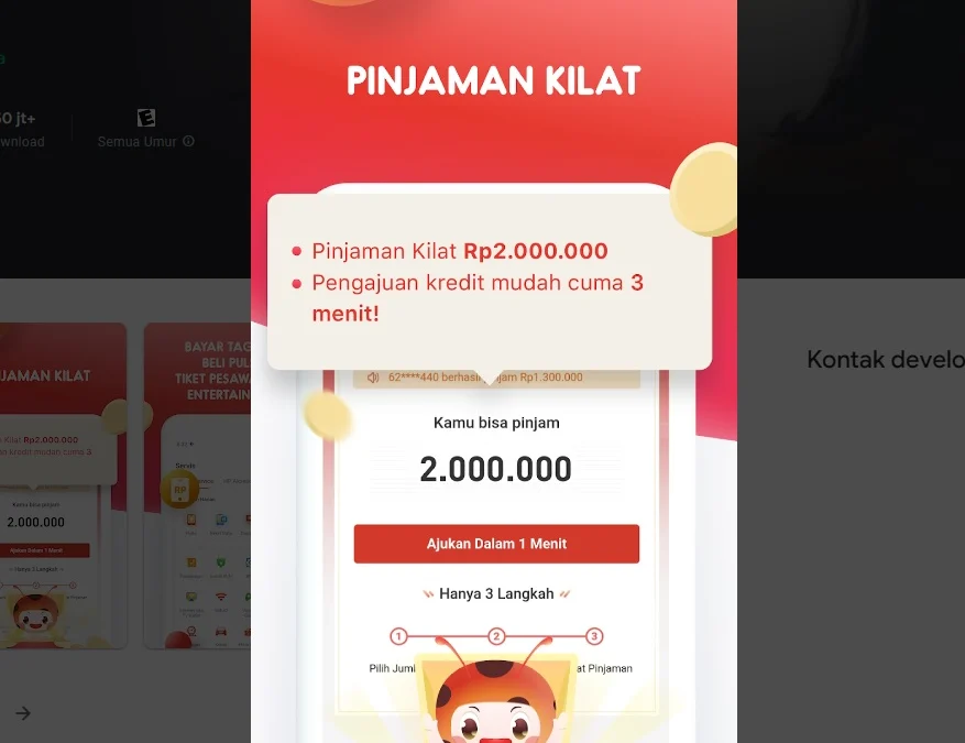 Pinjol OJK Langsung Cair, Dengan Pengajuan Mudah, Emang Ada? Buktikan di Sini (via akulaku)