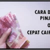 Cara Daftar Pinjaman Online Cepat Cair 2023