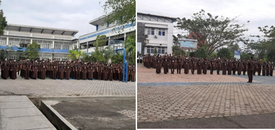 Membangun Karakter Disiplin Siswa Didik melalui Apel Pagi di Sekolah