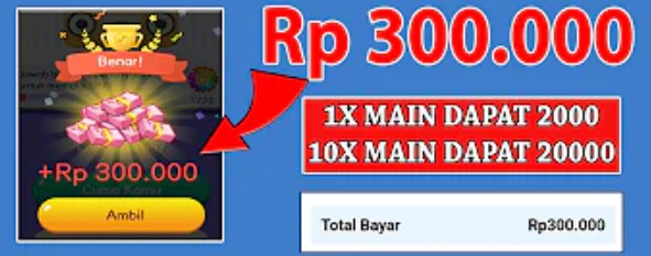 Game Penghasil Uang 300 Ribu Gacor Langsung WD, Klik Disini Untuk Membuktikannya Sekarang Juga!