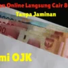 Pinjaman Online Langsung Cair 800 Ribu Tanpa Jaminan Aman dan Terpercaya Resmi OJK