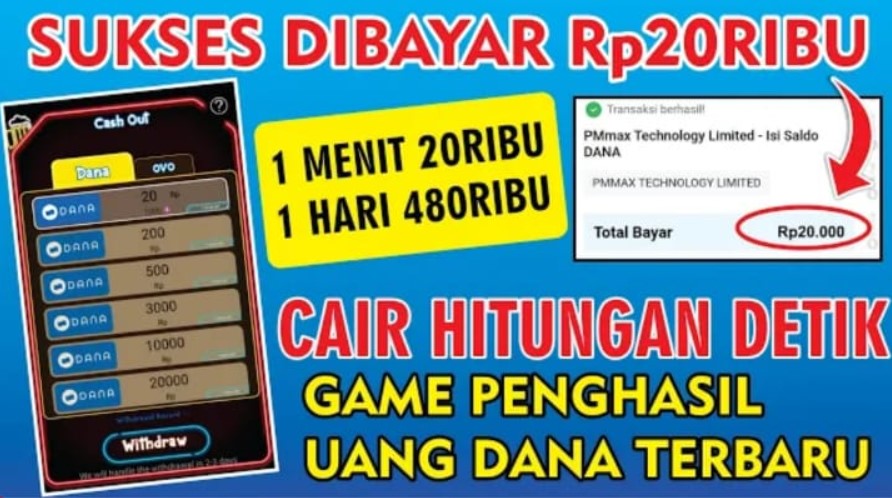 game penghasil uang asli 2023