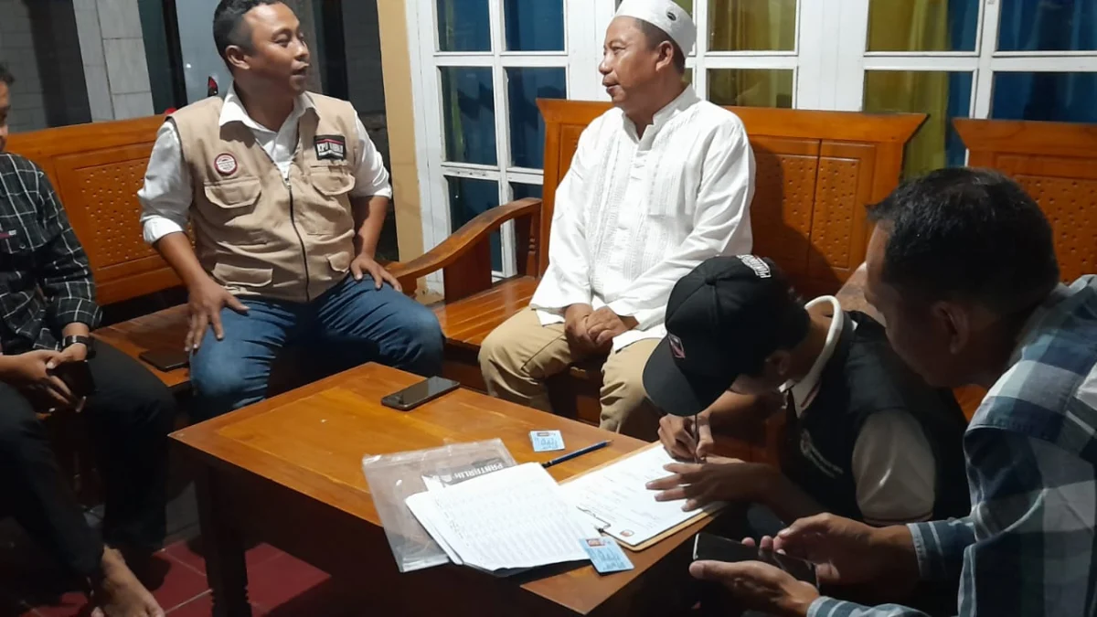 KPU Subang Pantau Langsung Proses Coklit Aceng Kudus