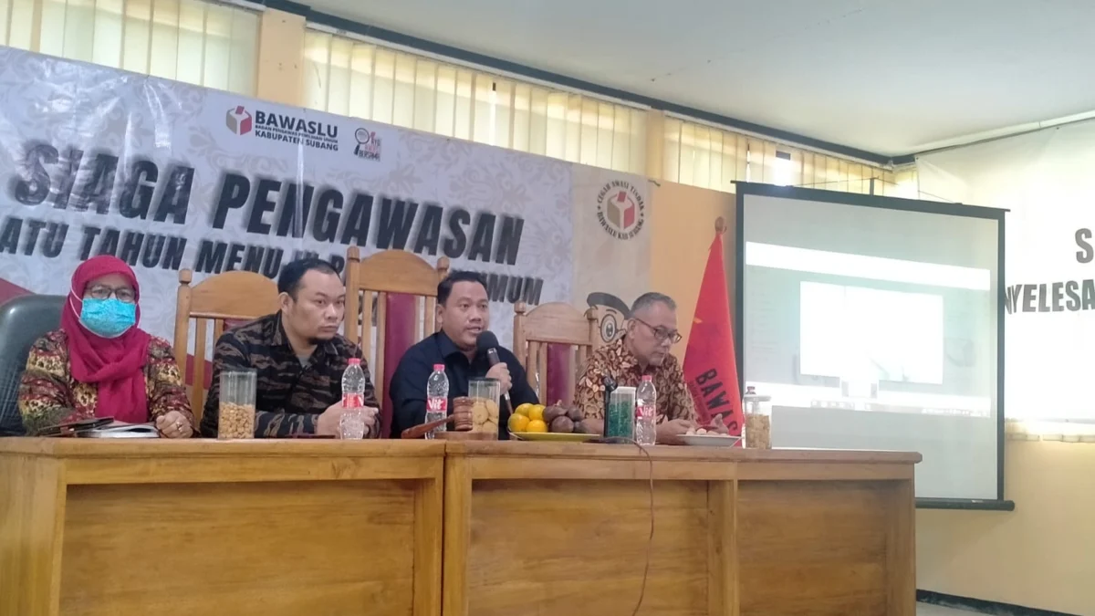 Bawaslu Gelar Siaga Pengawasan Satu Tahun Menuju Pemilu 2024