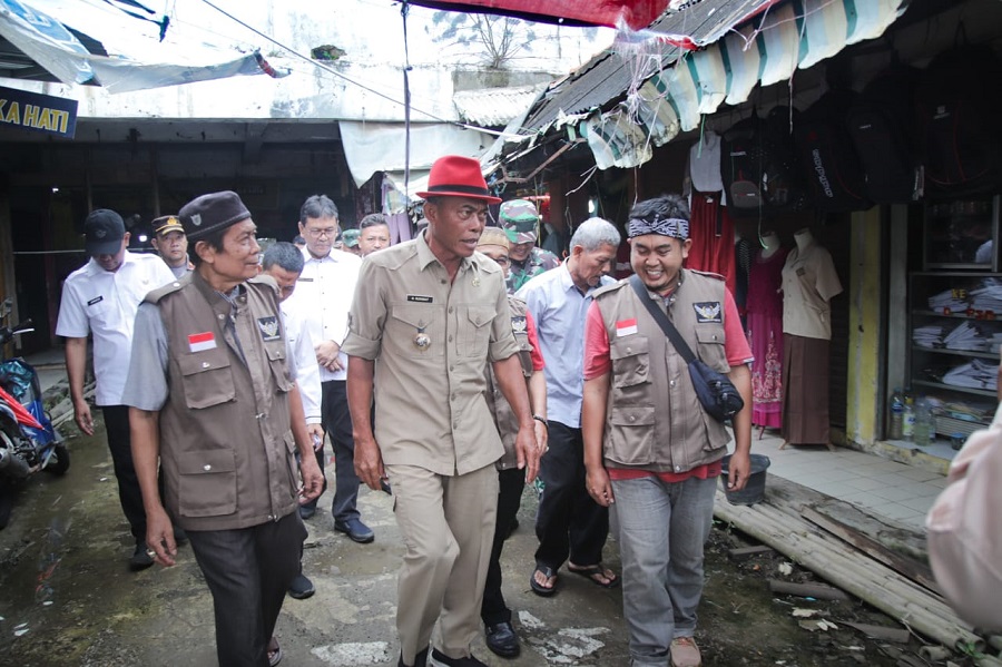 Bupati Subang Akan Perbaiki Pasar Pamanukan