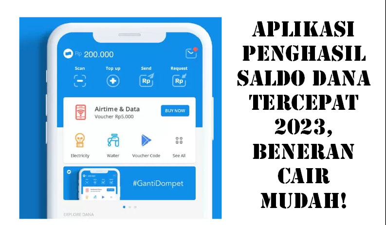 Aplikasi Saldo DANA 40 Ribu Hari Ini