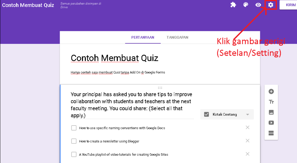 google from quiz