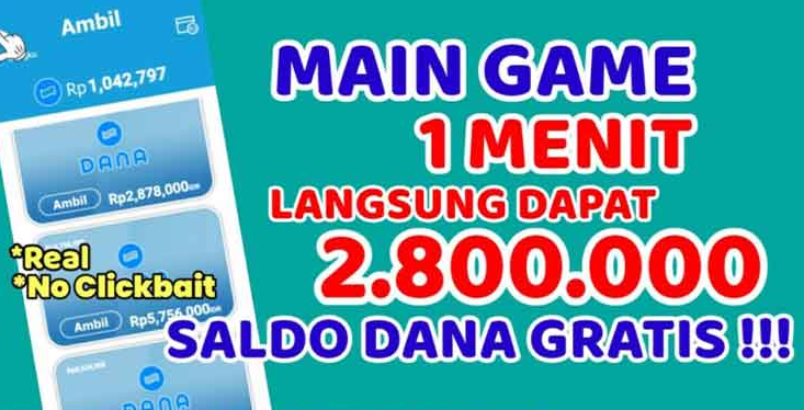 Game Penghasil Saldo DANA Terbaru