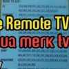 Intip Berbagai Kode Remot TV Toshiba Terlengkap Dengan Cara Pengaturannya