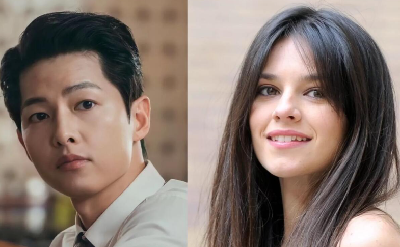 Song Joong Ki dan Katy Louise Saunders