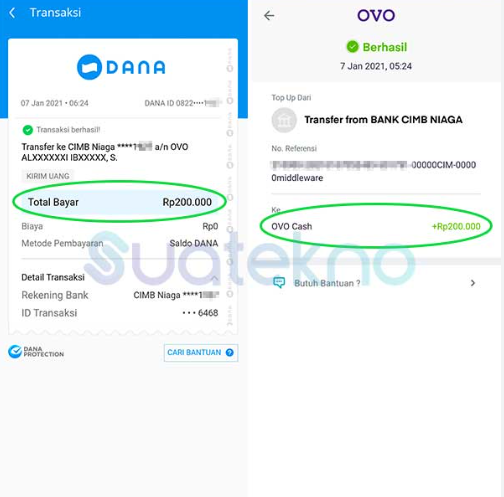 Cara Transfer DANA ke OVO 2023 Mudah Tanpa Ribet (Suatekno)