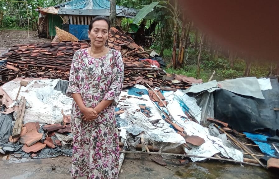 Rumah Janda di Subang Roboh, Gara-gara Amukan Puting Beliung