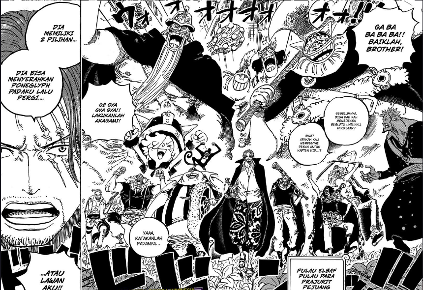 Manga One Piece Chapter 1077 Bahasa Indonesia
