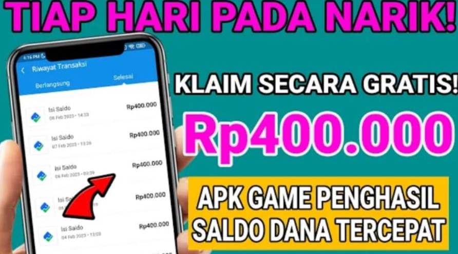 Game Penghasil Saldo Dana Tercepat 400 Ribu Langsung Cair ke Dana