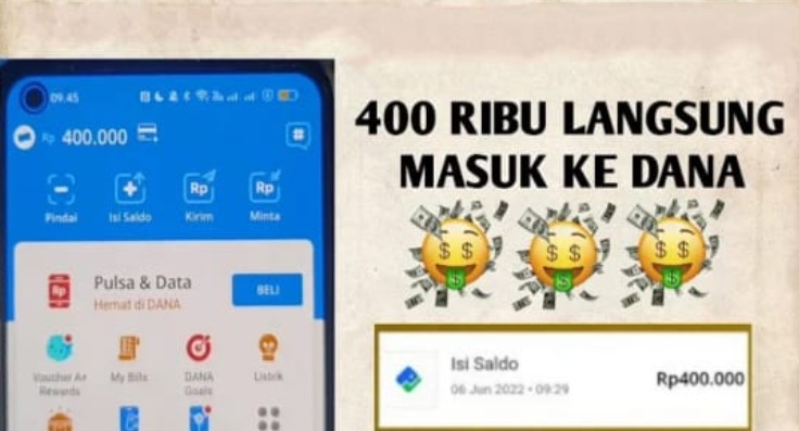 Game Penghasil Saldo Saldo Dana Langsung Cair 400 Ribu Tanpa Deposit Terbaru 2023