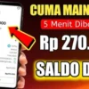 Game Penghasil Uang Tercepat 270 Ribu 5 Menit Langsung Cair Terbaru 2023