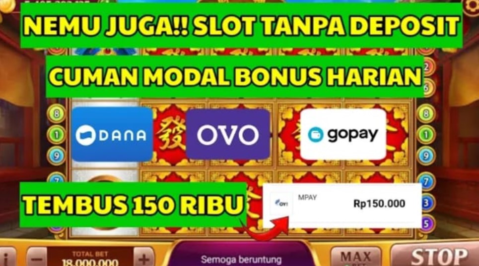 Game Slot Penghasil Uang 150 Ribu Setiap Hari Tanpa Deposit