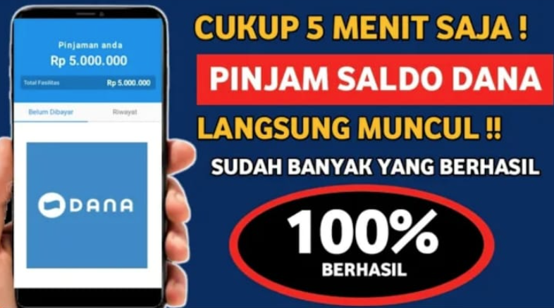 Cara Pinjam Uang di Aplikasi Dana Langsung Cair Terbaru 2023