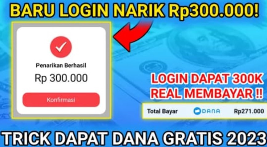 Aplikasi Penghasil Saldo Dana 300 Ribu Terbaru 2023