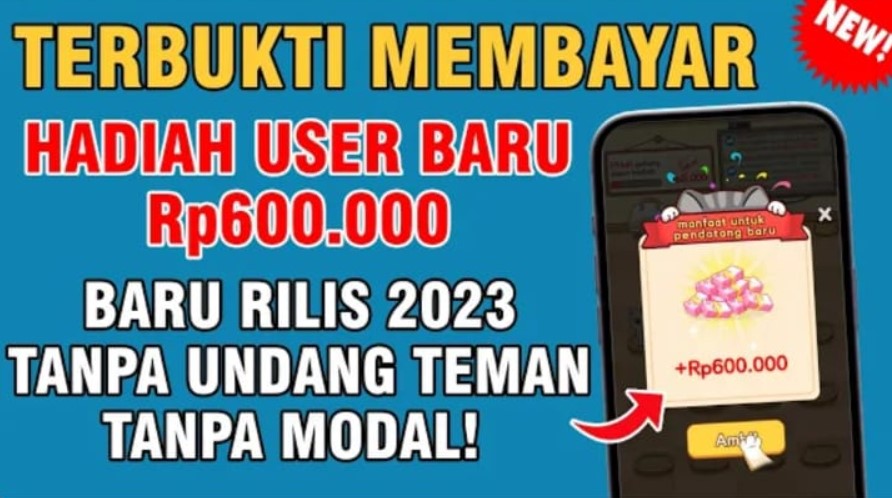 Game Penghasil Saldo Dana Tecepat 600 Ribu Tanpa Deposit Terbaru 2023