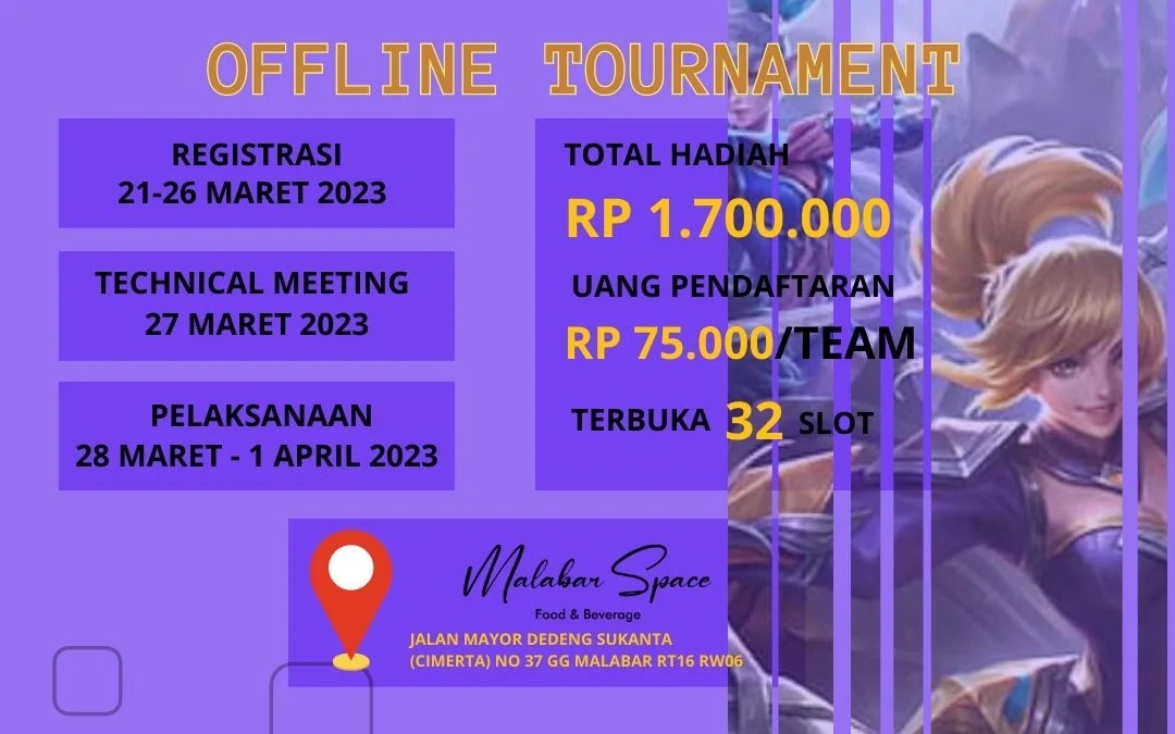 turnament Offline Mobile Legends