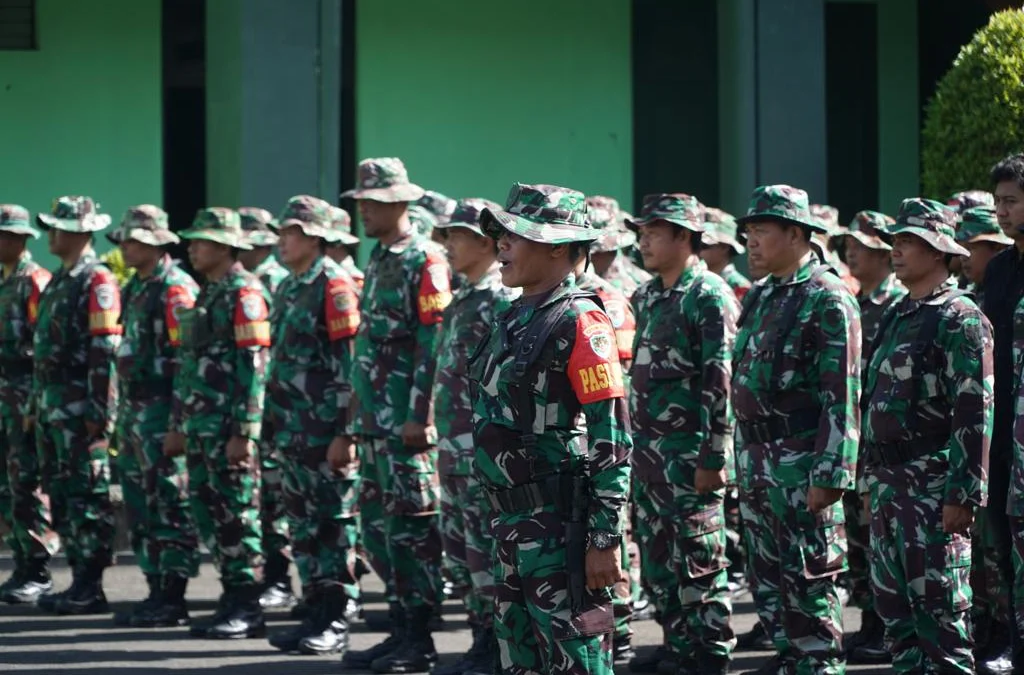 Latihan Intelejen, Kodim 0619 Uji Kesiapsiagaan Personel