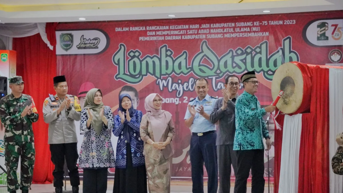 Lomba Qosidah Buka Rangkaian HUT Subang Ke-75 HUT Subang Ke-75