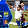 Liga BRI Persib Bandung VS Kediri (Persik) Perakhir 0-2