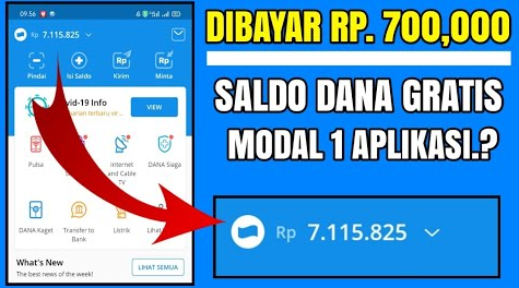 Nggak Nyangka Tiap Hari Narik! Game Penghasil Saldo Dana Gratis 700.000