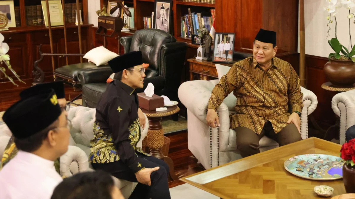 Hasil Survei LSI Elektabilitas Prabowo Sebagai Capres Paling Tinggi, Ketua PKB Cak Imin Ikut Senang 