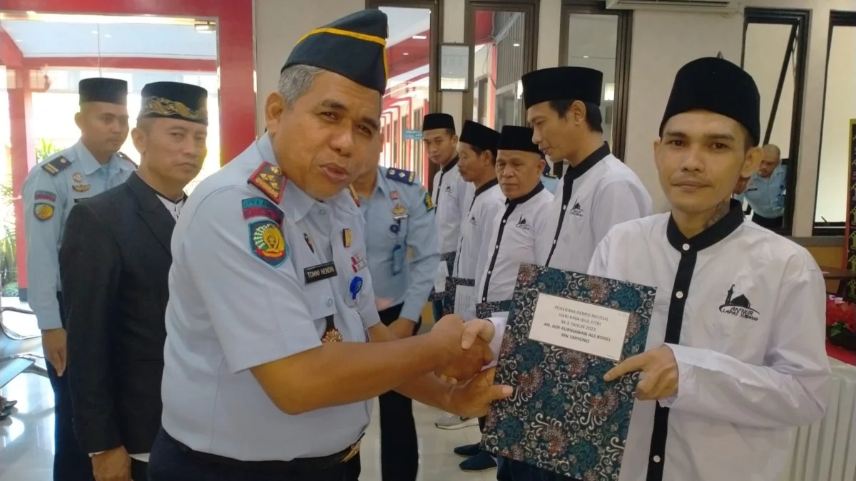 Lapas Subang Berikan Remisi Idul Fitri kepada Narapidana