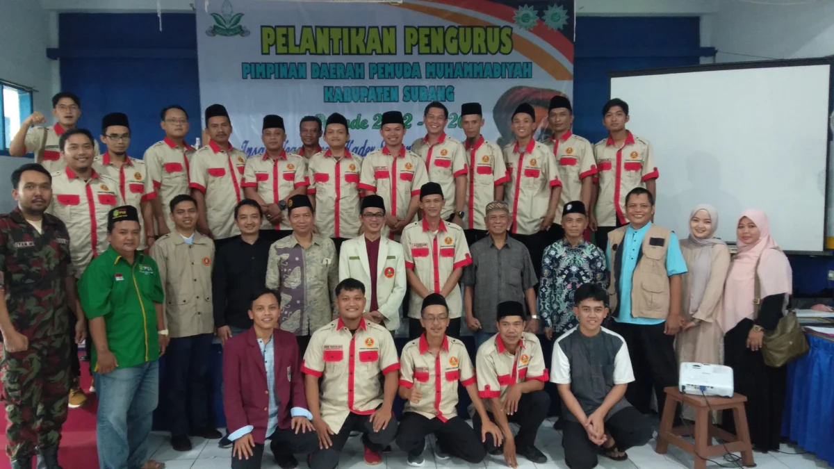 Pengurus Daerah Pemuda Muhammadiyah Subang Periode 2022-2026 Resmi Dilantik