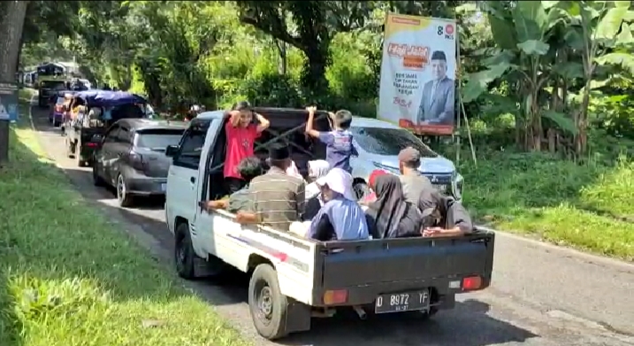 Arus Lalulintas Terkini di Jalan Raya Sagalaherang - Wanayasa