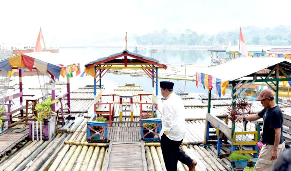 Wagub Uu Ruzhanul Tinjau Situ Bagendit Garut