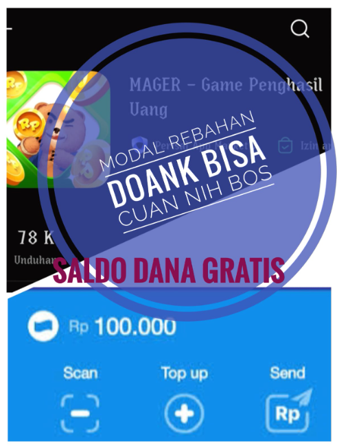 Sambil Rebahan, Game Penghasil Saldo DANA Gratis Rp 100.000 Perhari Terbukti CAIR!