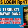 Game Penghasil Saldo Dana Tercepat Rp500 Ribu Tanpa Undang Teman