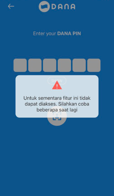 Cara Mengatasi DANA Error Tidak Bisa Mengakses Terbaru 2023