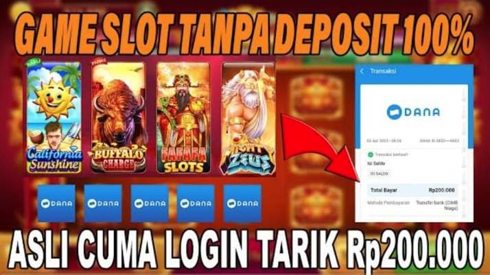 Game Slot Penghasil Saldo Dana 200 Ribu Tanpa Modal Terbaru 2023