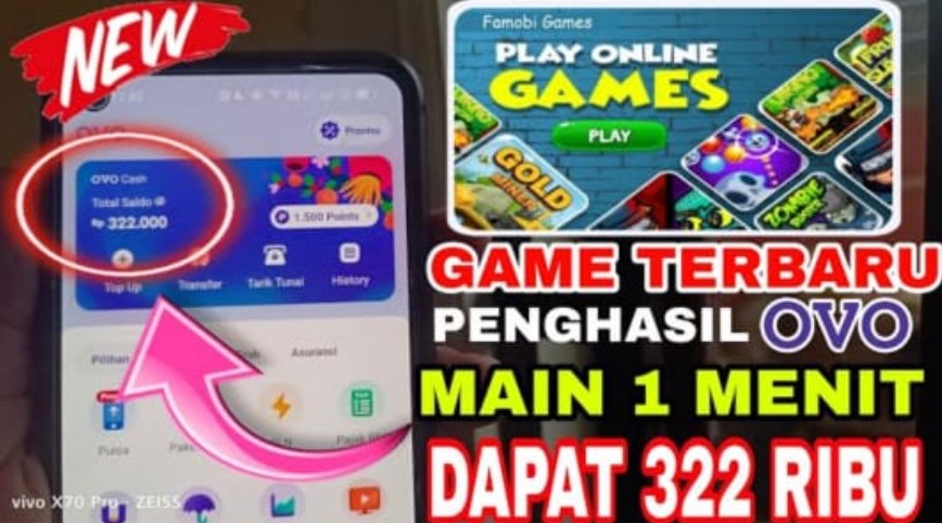 Game Penghasil Saldo Dana dan Ovo Tanpa Iklan Terbaru 2023