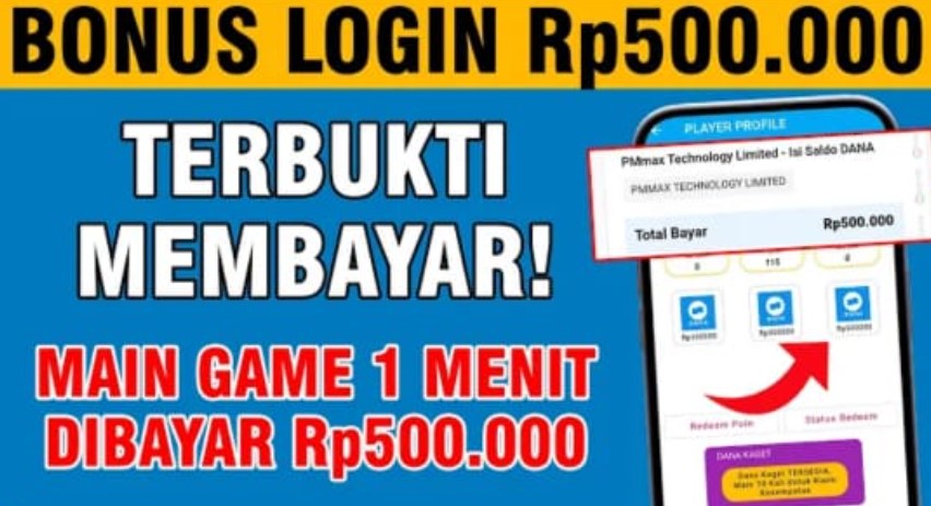 Game Penghasil Saldo Dana 500 Ribu Tercepat 2023 Terbukti Membayar